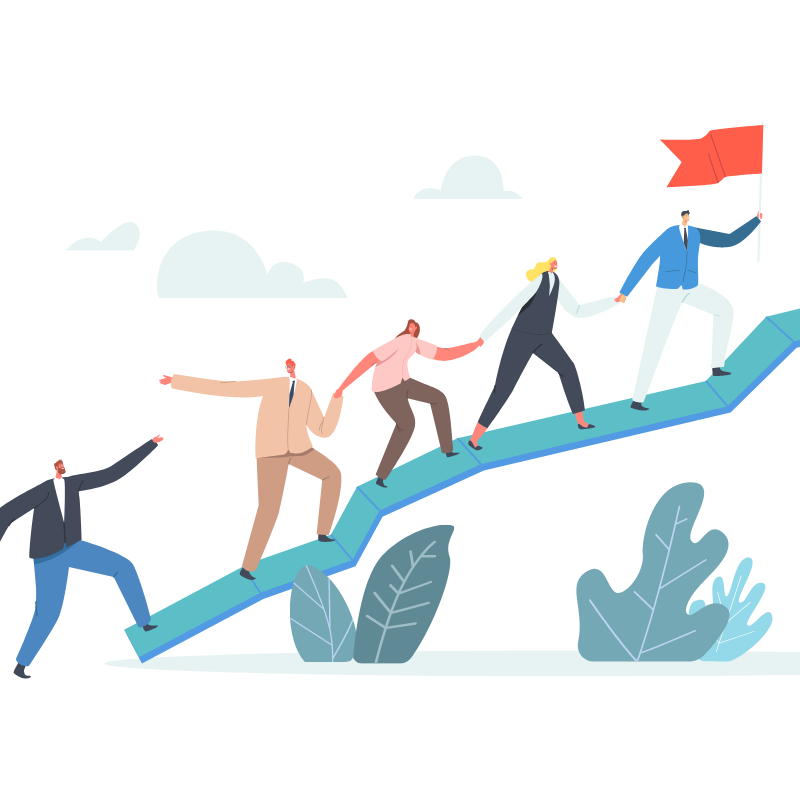 Networking Between People & Collaboration to climb